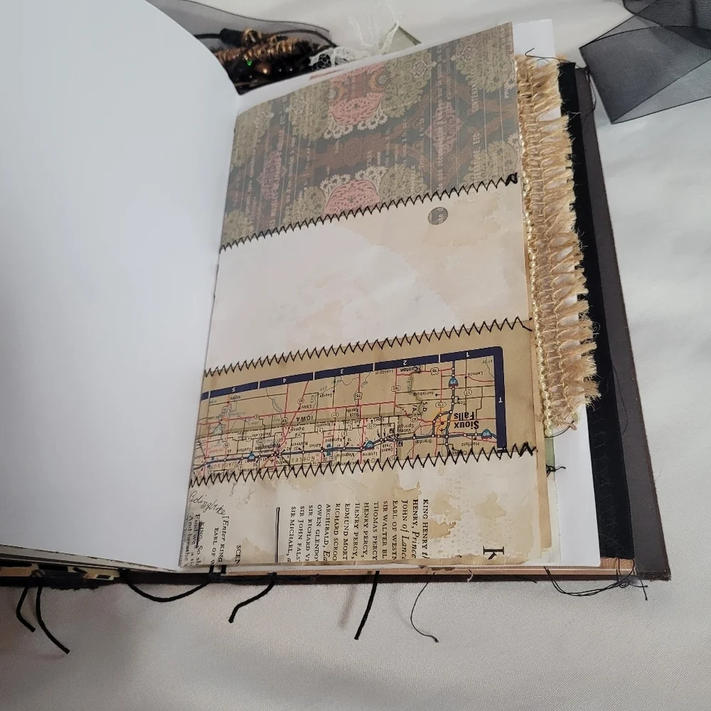 Junk Journal Handcrafted Handmade 160 Page